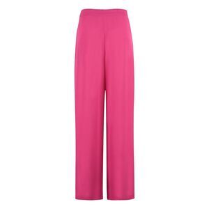 CLIPS Women's Wide Leg Cropped Trousers Women FUCHSIA Pants